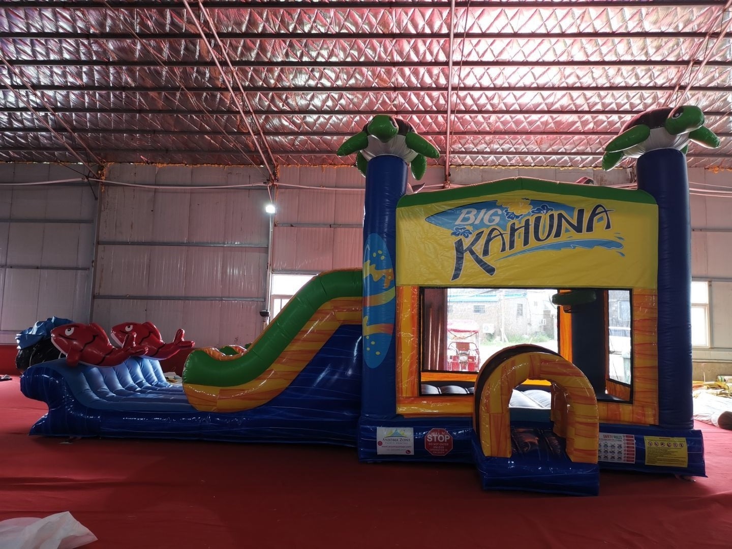 big kahuna inflatable water slide inflatable combo playground bouncer bouncy kahuna house inflatable kahuna castle