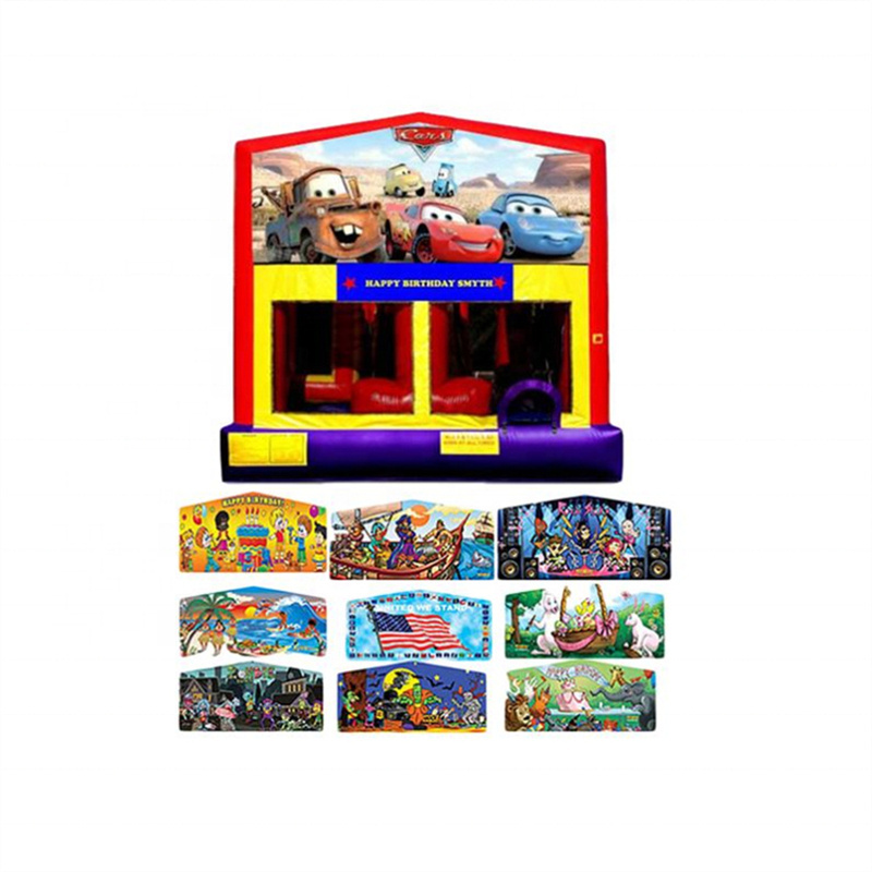 party rental Commercial grade bounce house banner 13x13 inflatable castle bouncer inflatable house