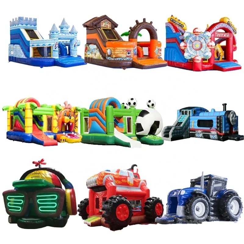 New Design Inflatable Moonwalk Water Bounce House Bouncer Bouncy Castle Combo Jumping Commercial Bounce House For Party Rentals