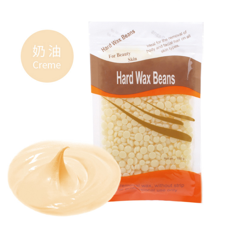 Hard Wax With Treatment Oils, Hard Wax Beads for Leg Underarm Face Bikini Hair Remover