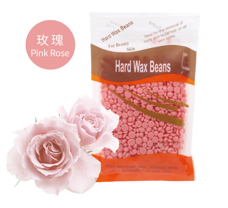 Hard Wax With Treatment Oils, Hard Wax Beads for Leg Underarm Face Bikini Hair Remover