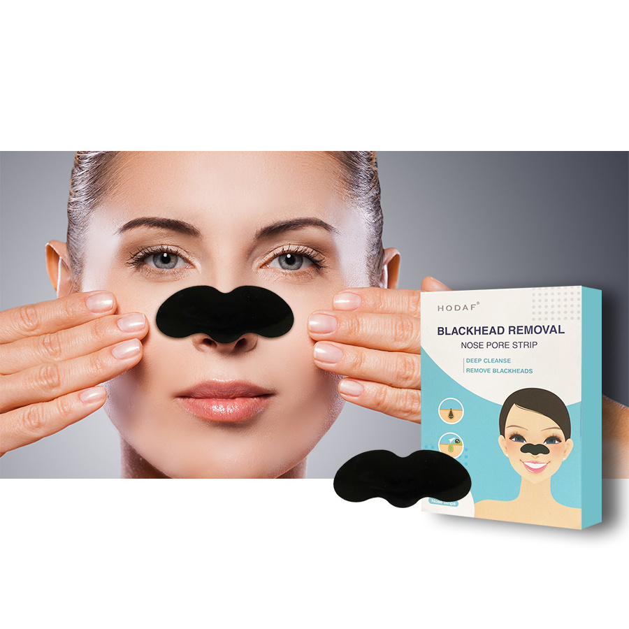 Bamboo Charcoal Blackhead Remover Face Skin Care Against Black Dots Remove Blackheads Nose Pore Strips