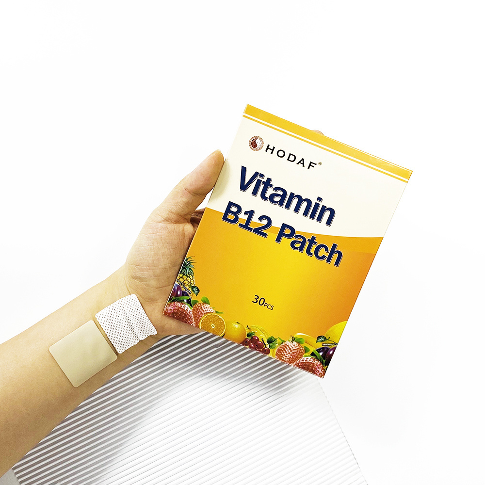 Private label OEM party vitamin b12 transdermal complex anti hang over alcohol hangover patch