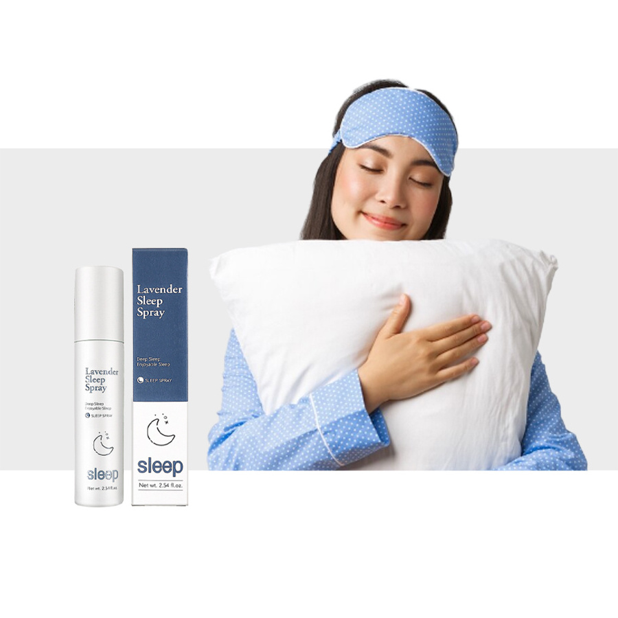 OEM ODM Sleeping Perfume Spray Lavender Deep Sleep Pillow Spray Aromatherapy Pillow Mist Spray