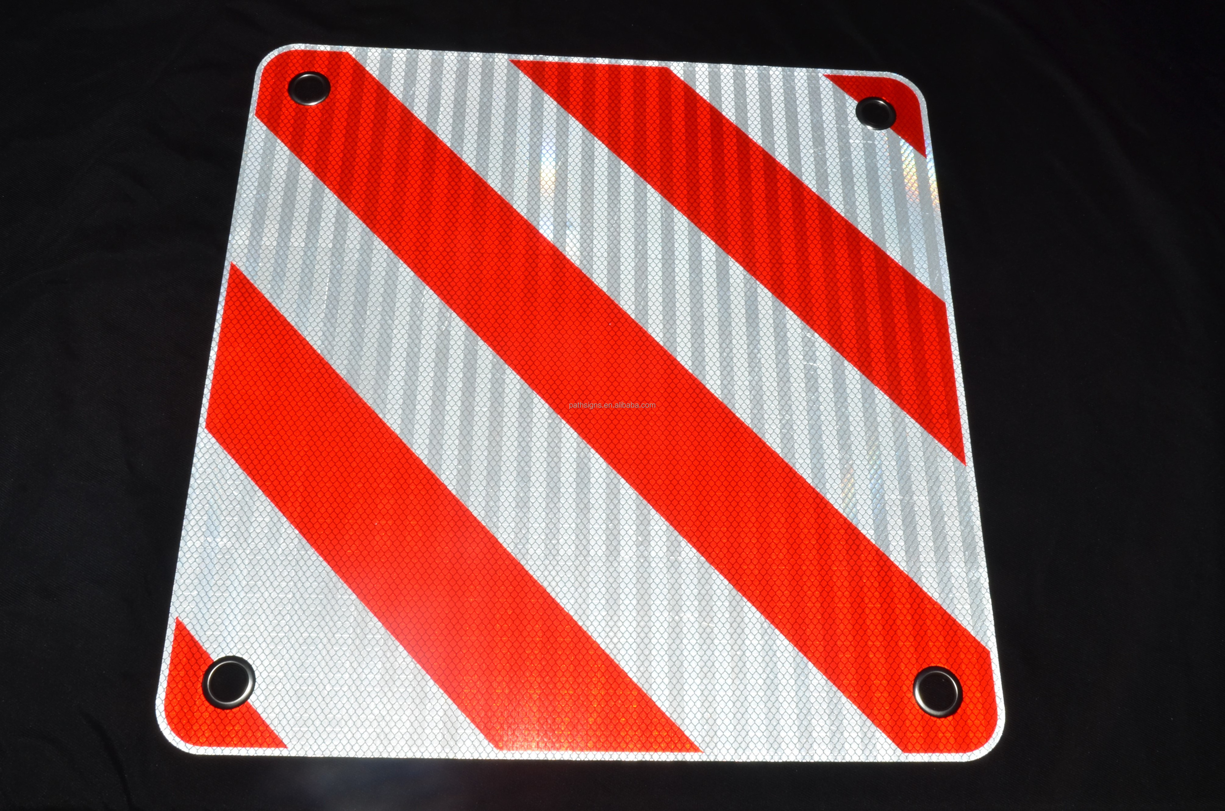 Europe Aluminum  Road Safety Reflective Speed Radar Sign Customized  Class H Reflect  crossing Sign PVC Placard