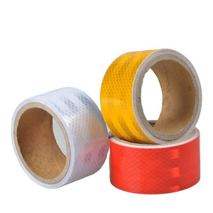 Retro Reflective Tape Supplier PVC Vinyl Reflective Strips  Reflector Sticker For Car Truck Trailer Bike Bicycle