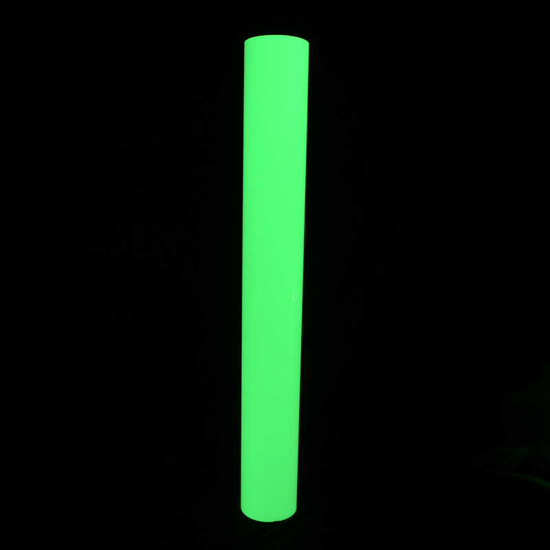 Custom Design Photoluminescent Plastic Long Roll film Luminous Paper Glow in The Dark Accessories Glowed Stickers