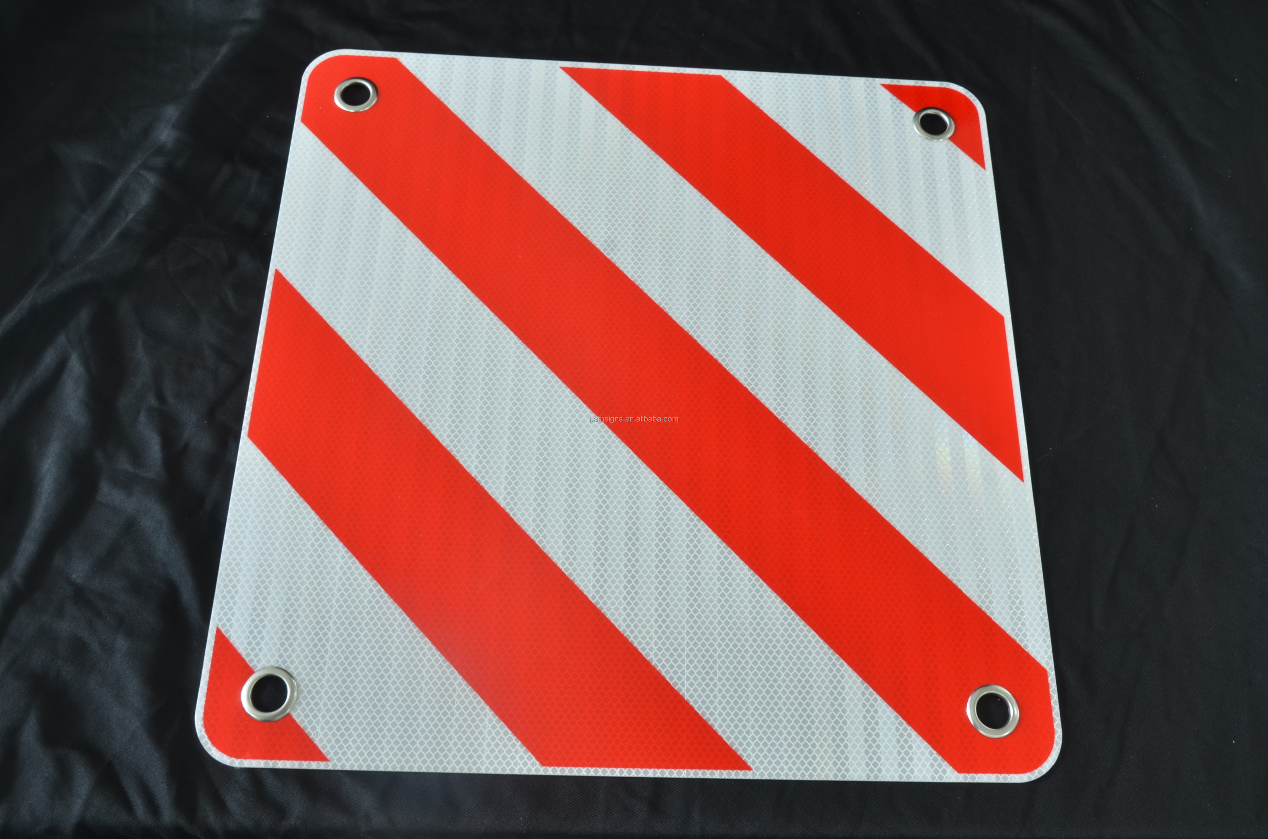 Europe Aluminum  Road Safety Reflective Speed Radar Sign Customized  Class H Reflect  crossing Sign PVC Placard