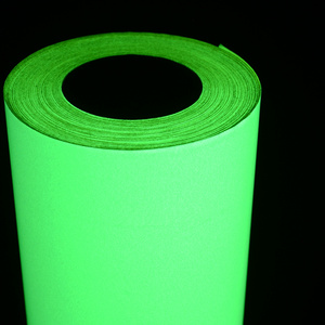 Custom Design Photoluminescent Plastic Long Roll film Luminous Paper Glow in The Dark Accessories Glowed Stickers