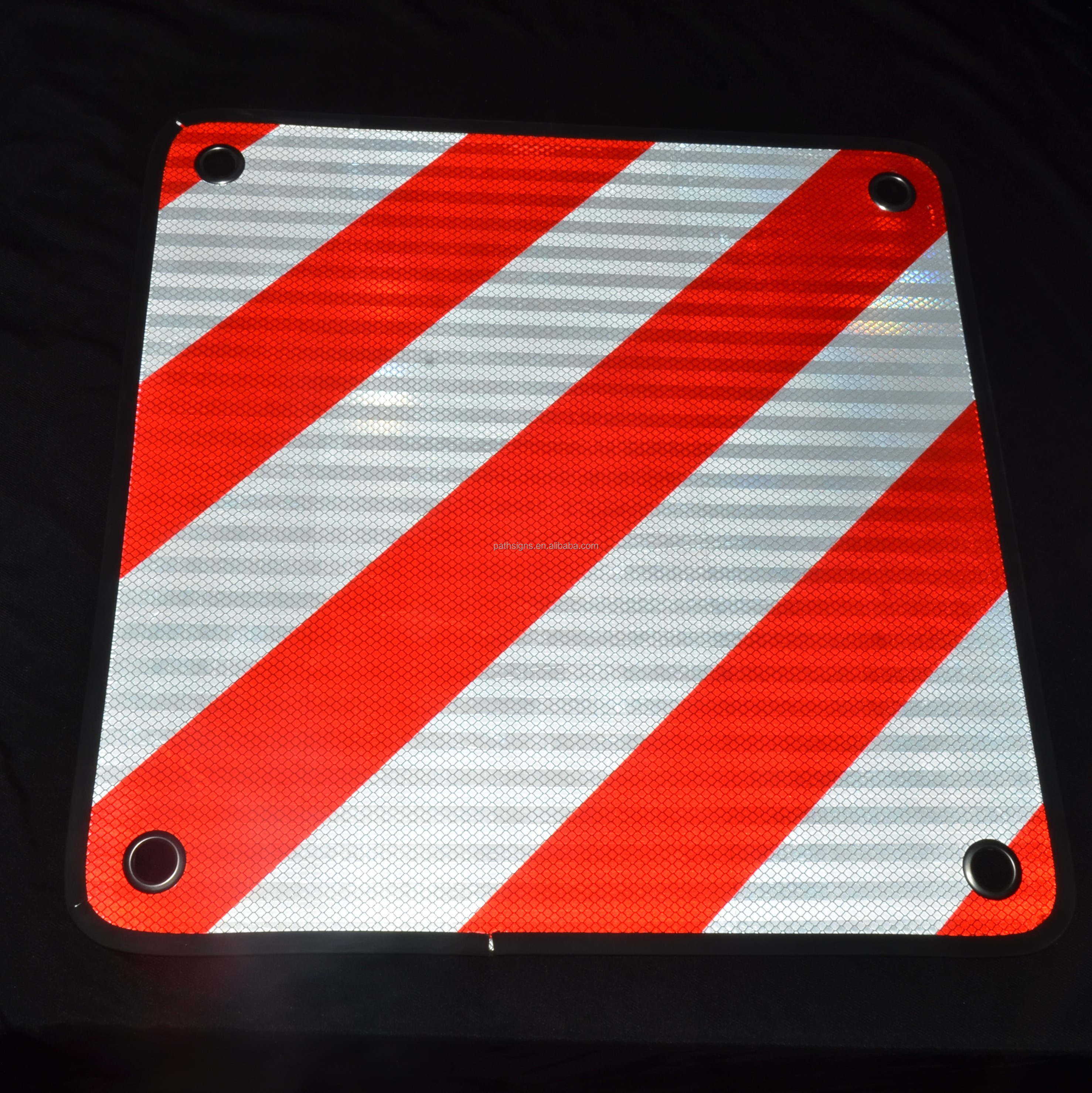 Europe Aluminum  Road Safety Reflective Speed Radar Sign Customized  Class H Reflect  crossing Sign PVC Placard