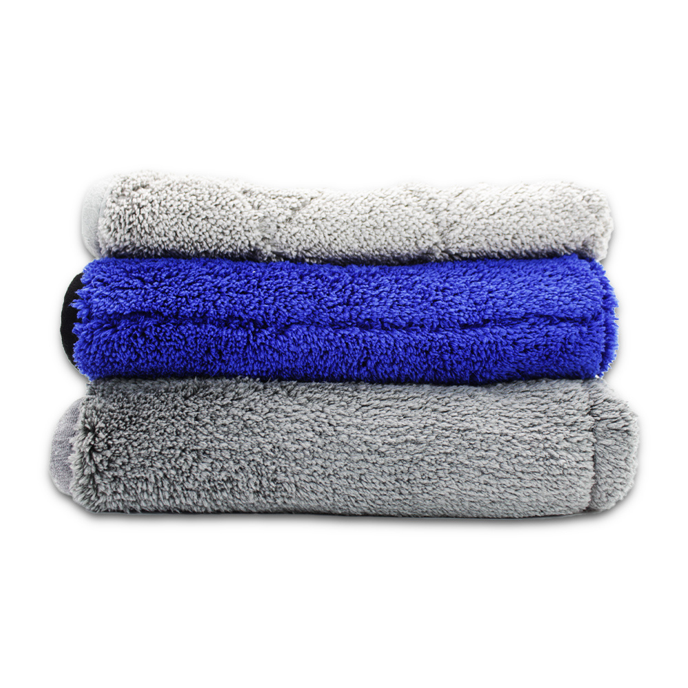 Exclusive design absorbent microfiber car drying towel Car detailing clay bar towel glass cleaning cloth