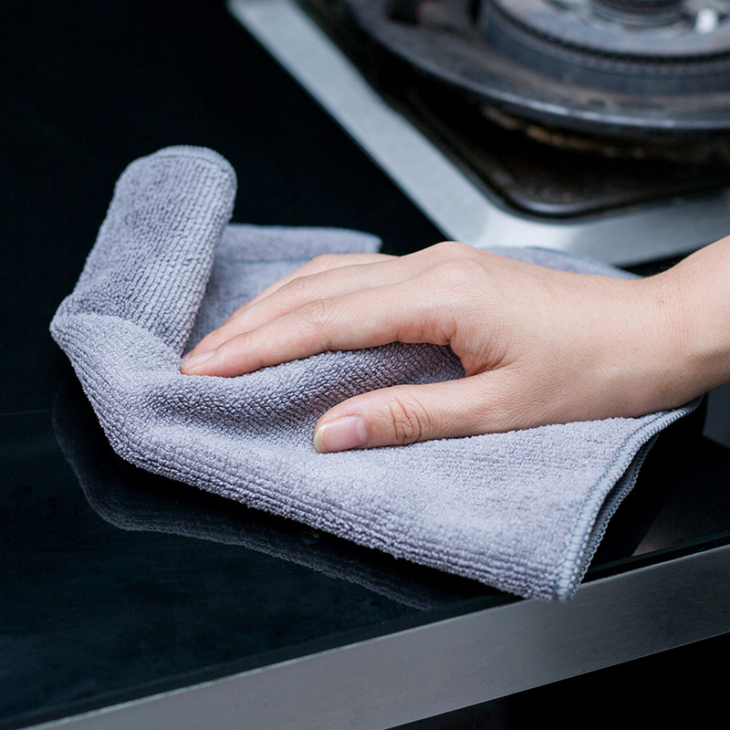 Factory Wholesale Custom Microfiber Cloth Towel High Quality Microfiber Cleaning Cloths For Car Kitchen