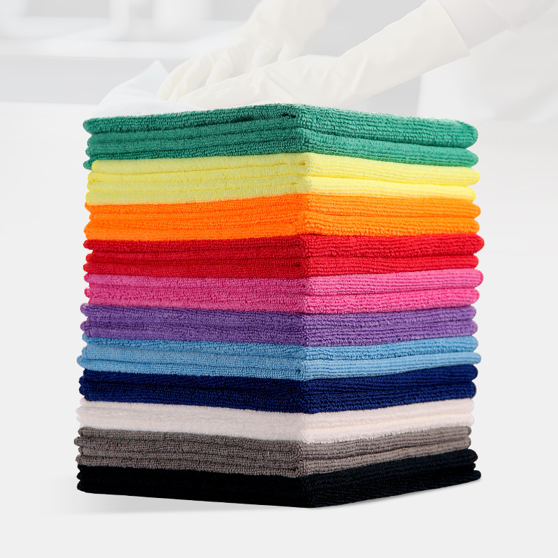 Factory Wholesale Custom Microfiber Cloth Towel High Quality Microfiber Cleaning Cloths For Car Kitchen