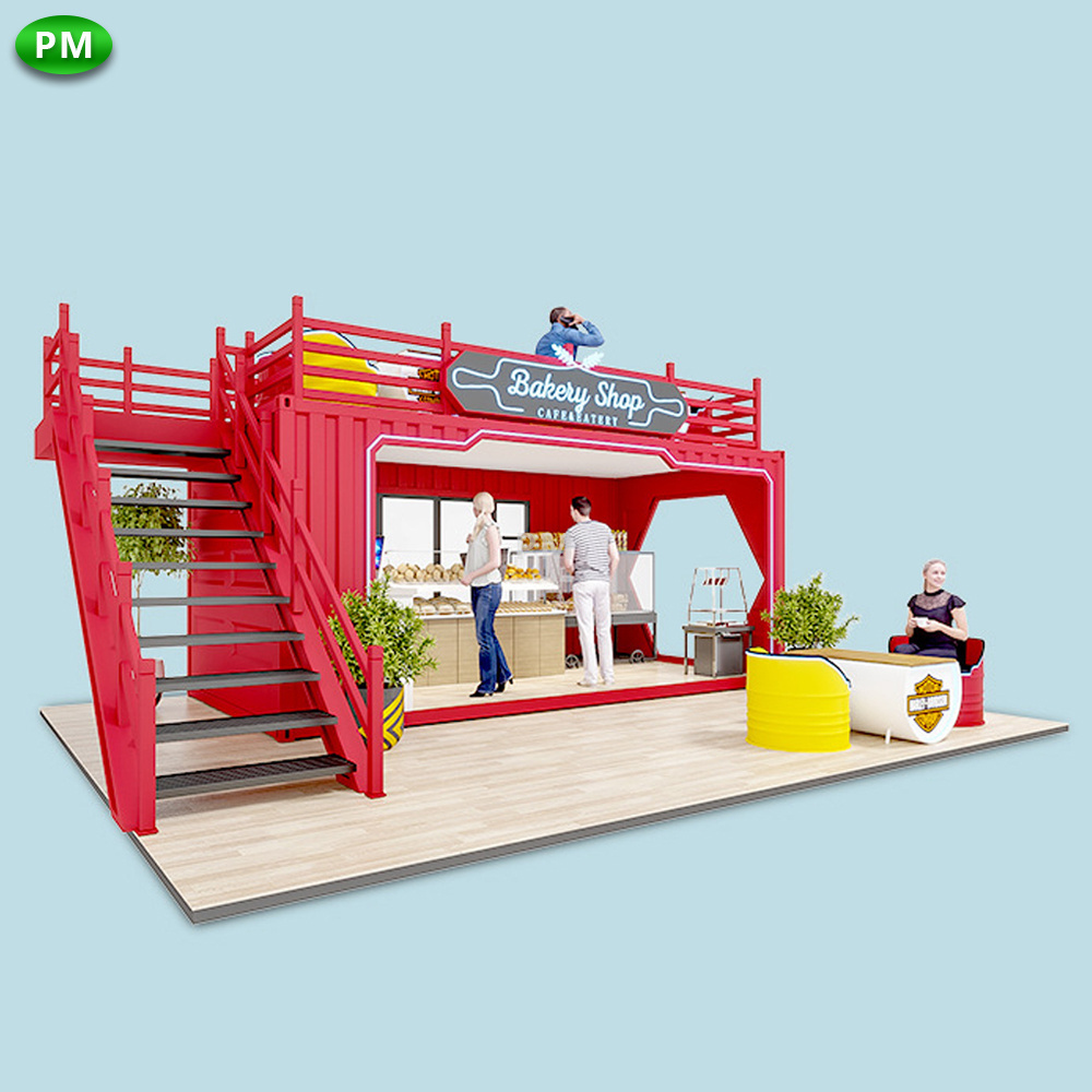 Module Steel Buildings Pop Up Coffee Bar Mobile Beer Garden House Shop Custom Shipping Container Restaurant