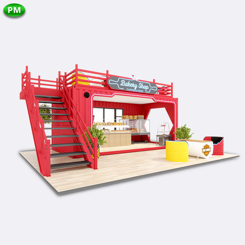 Module Steel Buildings Pop Up Coffee Bar Mobile Beer Garden House Shop Custom Shipping Container Restaurant