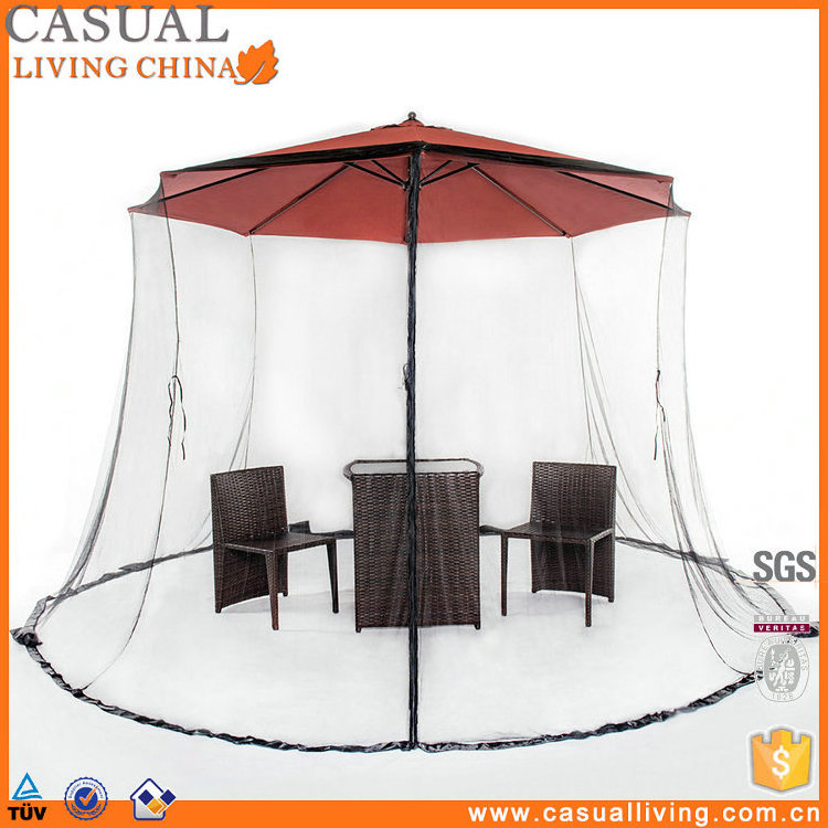 Manufacturer directly supply Umbrella Mosquito Net for patio umbrellas