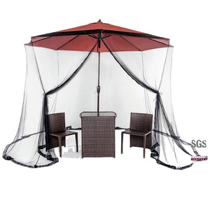 Manufacturer directly supply Umbrella Mosquito Net for patio umbrellas