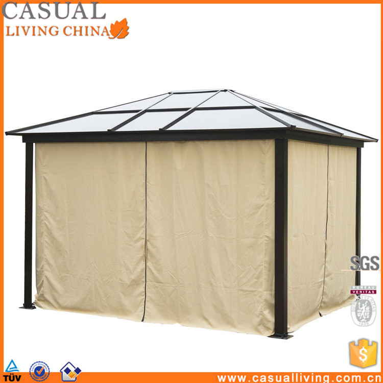 12' x 10' Outdoor Patio Canopy Party pop up gazebo tent with Mesh and Curtains