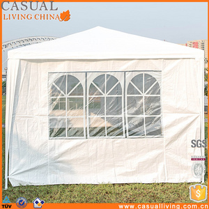 chinese garden Easy Set Pop Up Party Tent Canopy Slanting Foldable gazebo