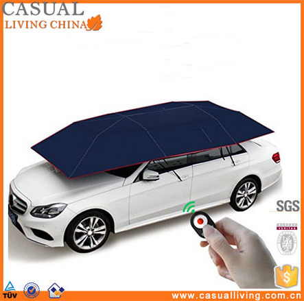 household Remote Control motorcycles exterior accessories Automatic car umbrella Tent Sun Shade Canopy Folded Portable