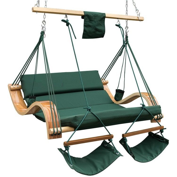 Outdoor Double hanging hammock swing chair