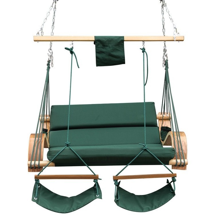 Outdoor Double hanging hammock swing chair