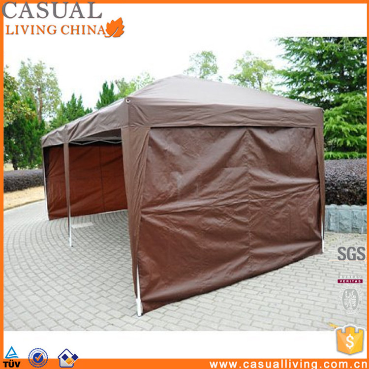 6X3 Metal Large Portable Outdoor Garden Gazebo with Side Walls for gazebo tent