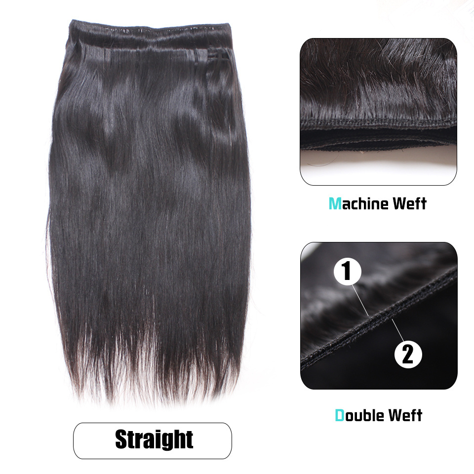 Chinese Online Markets Double Weft Cheap Remy Hair Bundles Natural 1b Unprocessed Bone Straight Eurasian Raw Hair Vendros