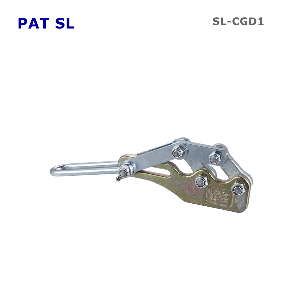 High Quality PAT SL 70-120 GJ  30KN Wire Rope Grip Cable Grip Hand Puller Come along Clamp wire grip Double Cam