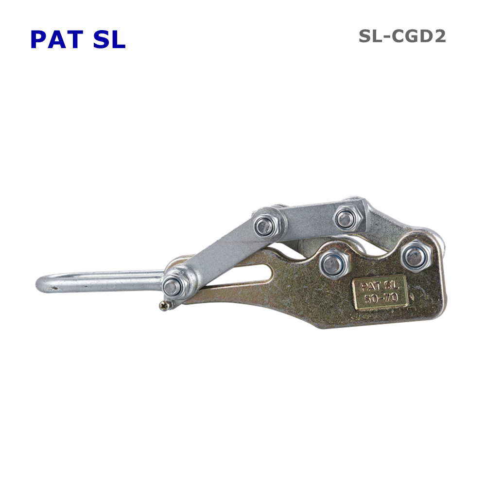 High Quality PAT SL Double Cam Wire Rope Grip Cable Grip Hand Puller Come along Clamp wire grip