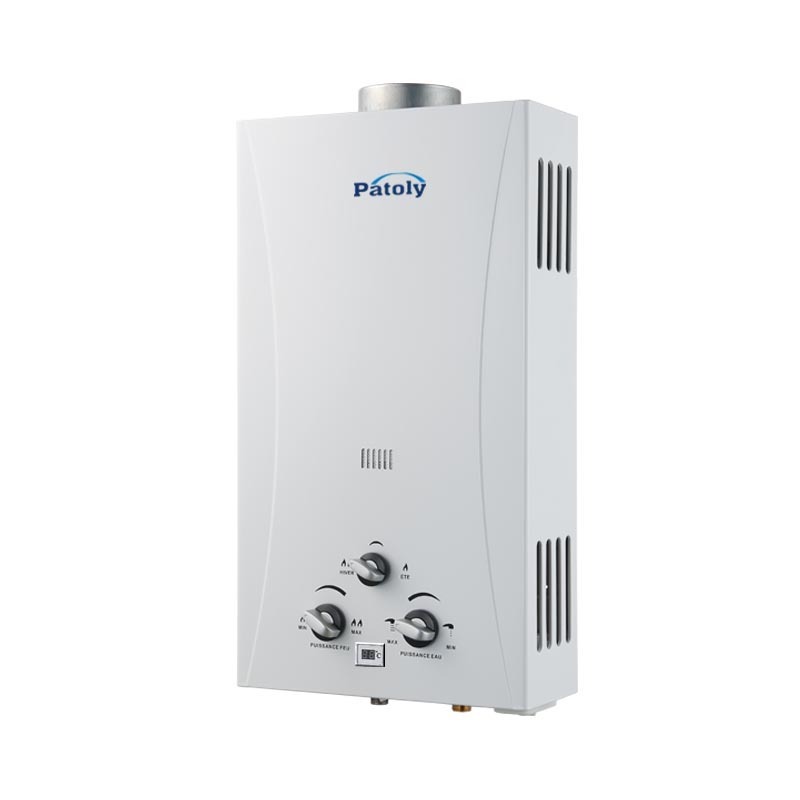 Low Water Pressure Start Tankless Factory Directly Sell Home shower Instant  Wall Mounted propane Gas Water Heater 8L