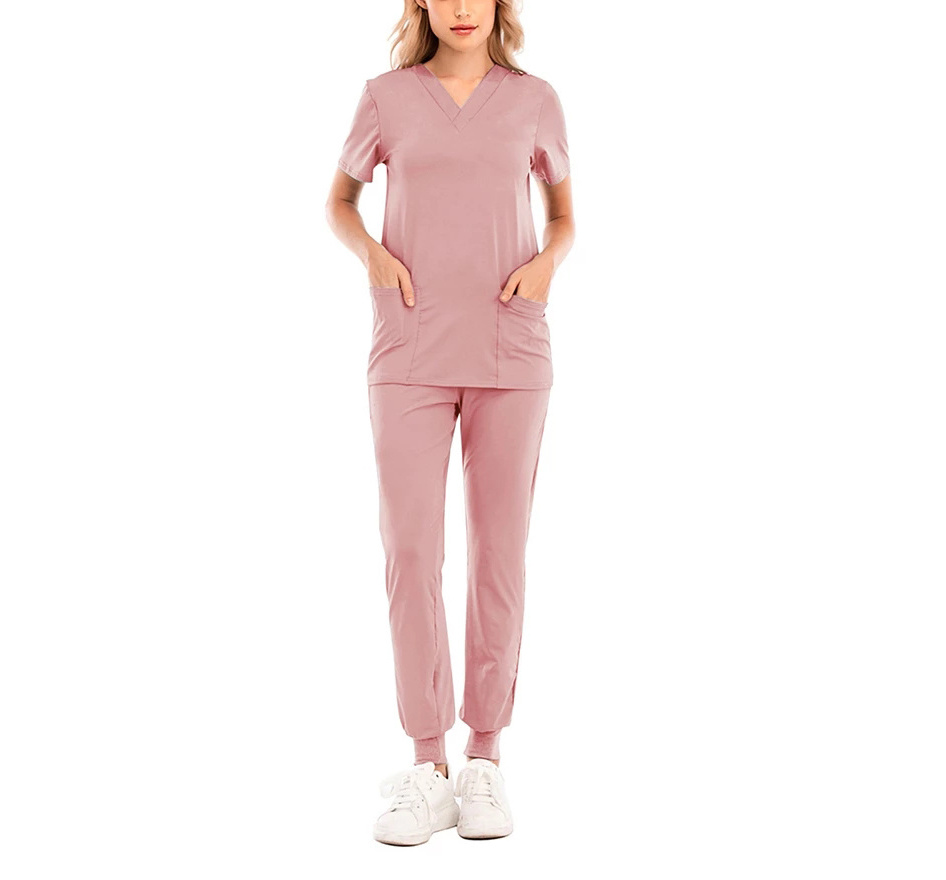 High Quality Hospital Clinic Doctor Work Suits Tops Pants Unisex Scrub Pet Nursing Medical Uniform Suit