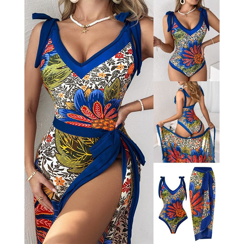 Your design labels OEM bikini Manufacturer latex swimsuit Hot Sale custom print swimsuit Women High Cut Swimwear