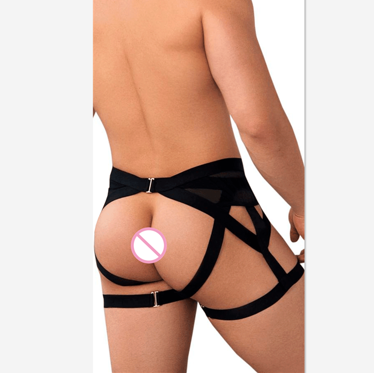 PATON FACTORY CUSTOM Low rise and lean cut on the sides Sexy Garter straps used jock straps gay men jock straps  homme