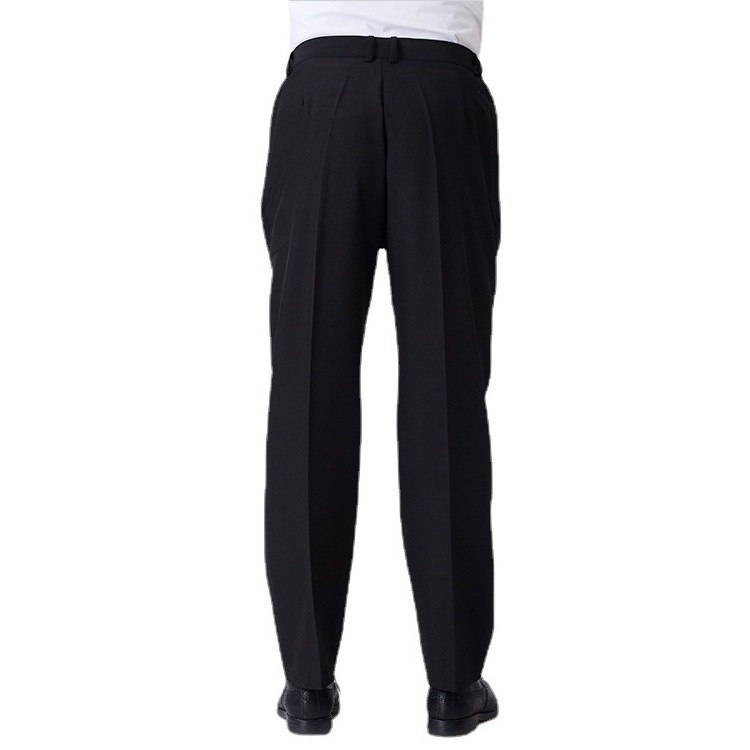 Hotel Long trousers men kitchen wear elastic waist hotel chef security pants uniform for man