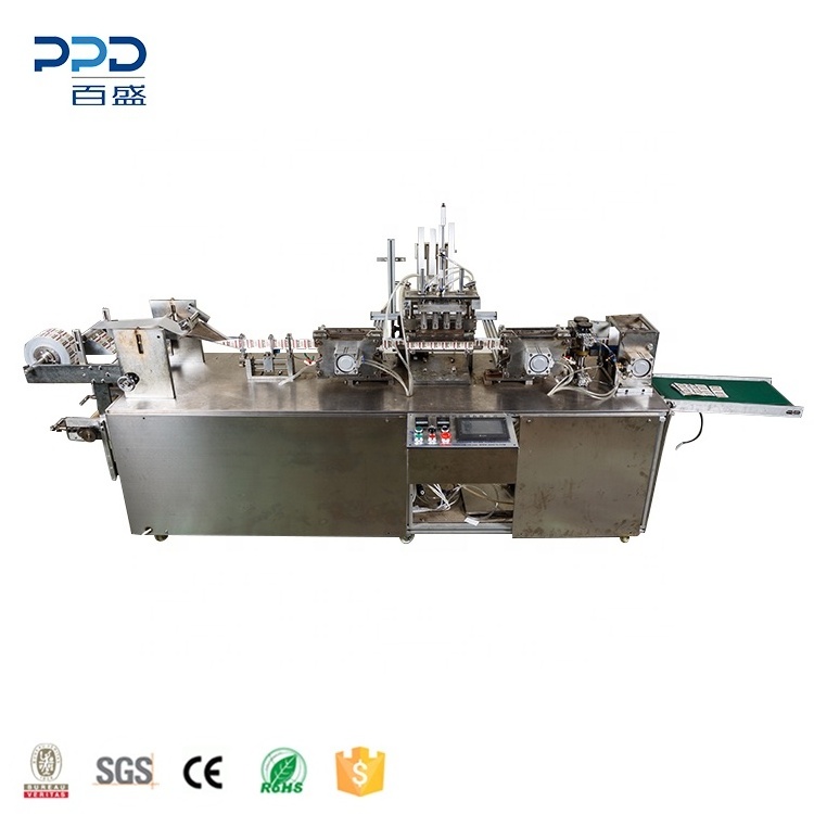 Single Bag Fully Automatic Electric 2.6kw Wet Tissue Paper Making Packing Machine