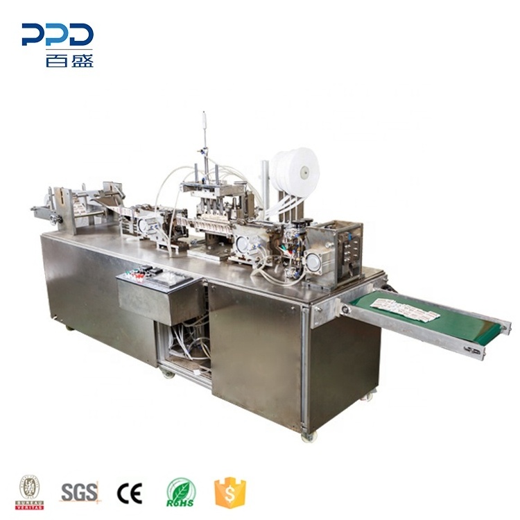 Single Bag Fully Automatic Electric 2.6kw Wet Tissue Paper Making Packing Machine