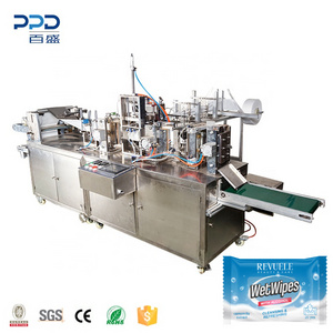 Wet wipes  canister sealing machine wet napkin tissue making machine