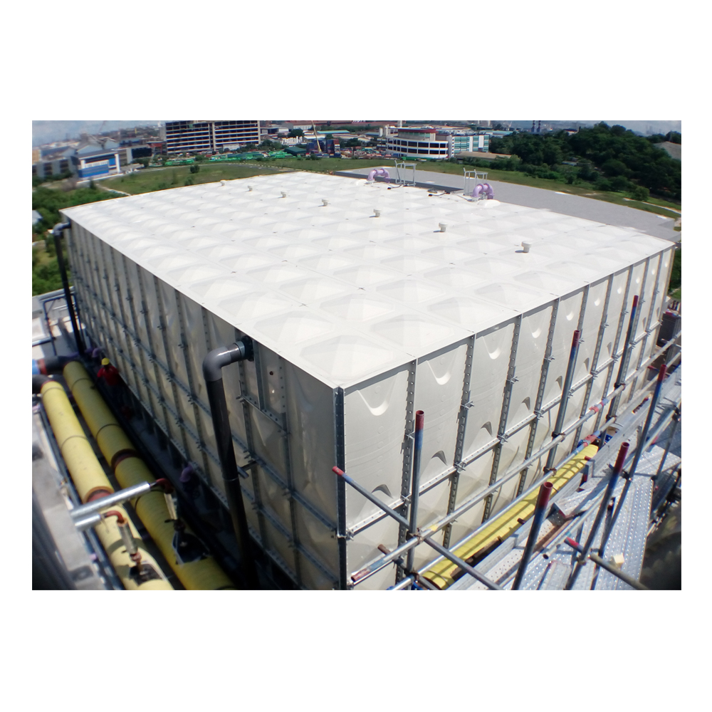 Warranty 1 Year Weight 200kg SMC Sectional Panels Tank Fiberglass GRP Water Tank Size 1m3