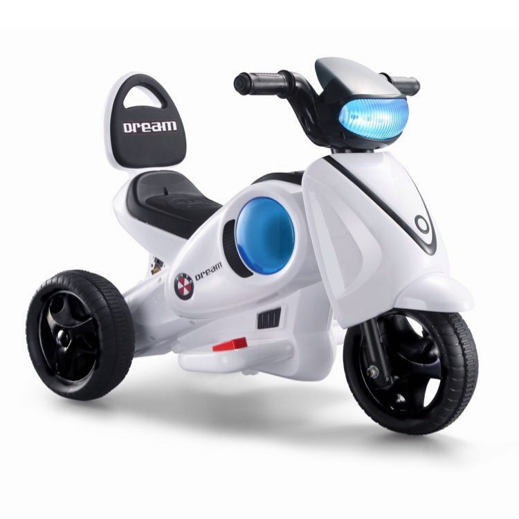 Ride on Car Kids Electric Children's Motorcycle Tricycles Hot Selling 6V 4.5AH Battery Plastic Unisex ABS 3 Wheels