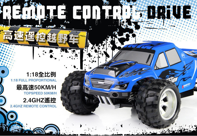 Wltoys A979 1/18 RC Car 4WD Racing monster truck Remote Control Cars 2.4G RC Vehicle  Rc Rock Crawler 4x4  High Speed Car