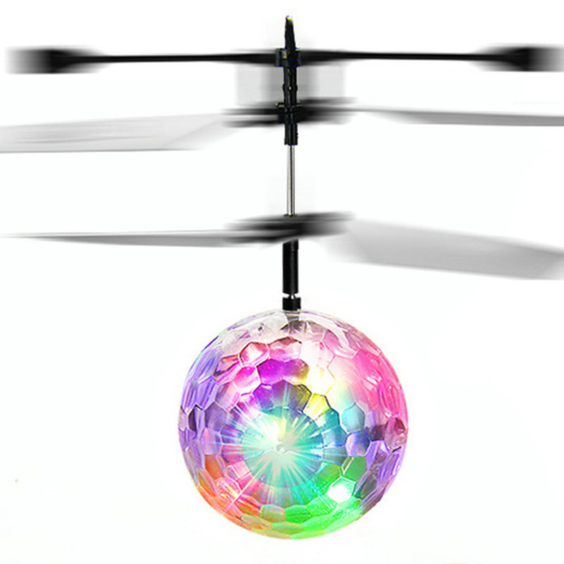 Flying orb Ball LED Luminous Kid Flight Balls  Infrared Induction  hand Control  Magic Sensing  Toys