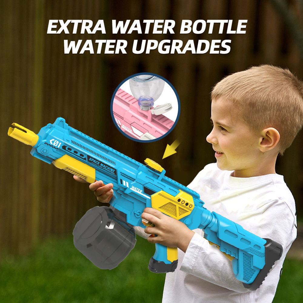 Shooting summer toys outdoor beach spray water absorption High Pressure Big electric water gun automatic