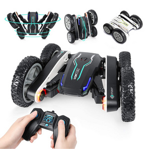 Hotselling Electric Toy 360 Double Sided Rotate Amphibious Remote Control Car Rc Stunt Car