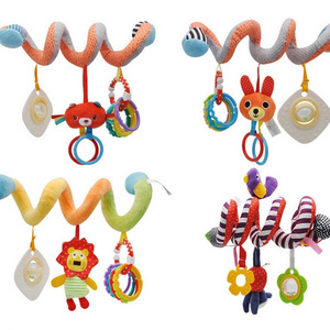 Baby Rattle Mobiles Educational Toys baby bed hanging toy Bed Bell Kids Stroller Hanging Dolls