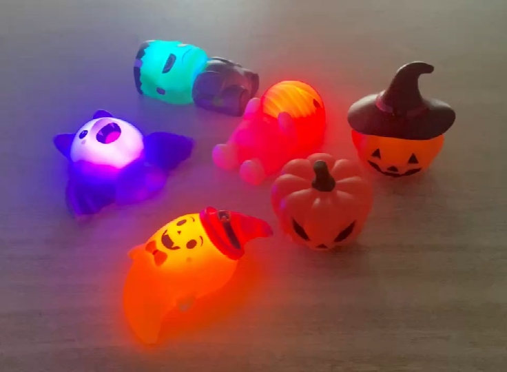 Halloween Bathroom Glow Toys