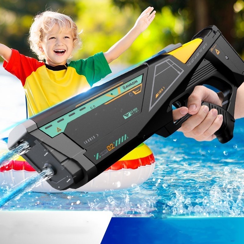 Outdoor water gun Fighting Summer Toy  Electric Water Gun For Kids Double Water Column Spray Gun