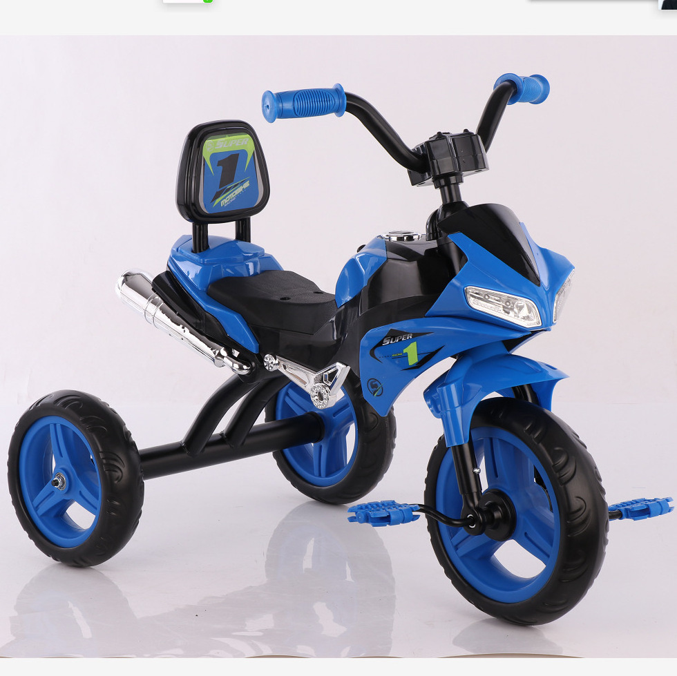 Ride on toys car  kids three wheels tricycle baby children trike kid tricycle with back seat