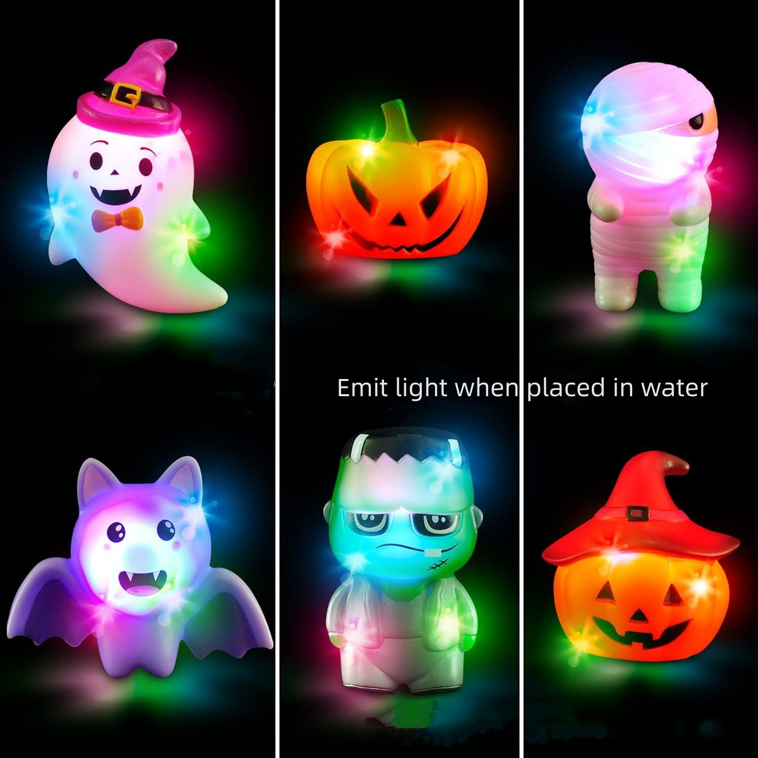 Halloween Bathroom Glow Toys