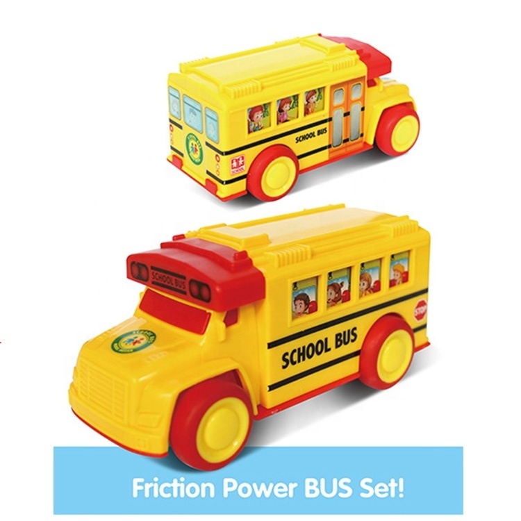 hot selling friction bus toys electric car toys mini cars for kids